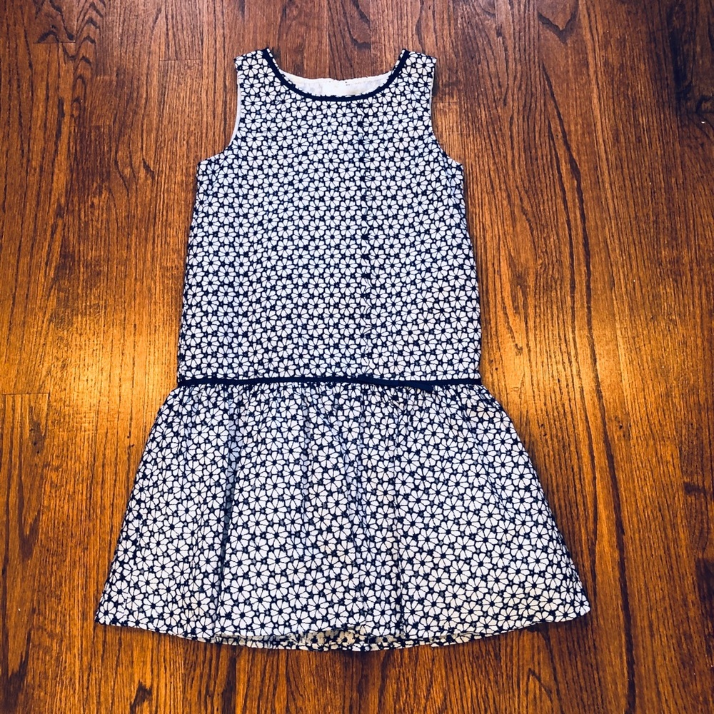 SUGARPLUM***Blue/White Flower Dress**Age 10